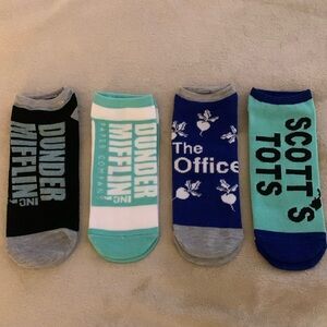 The Office Dunder Mifflin tv show socks